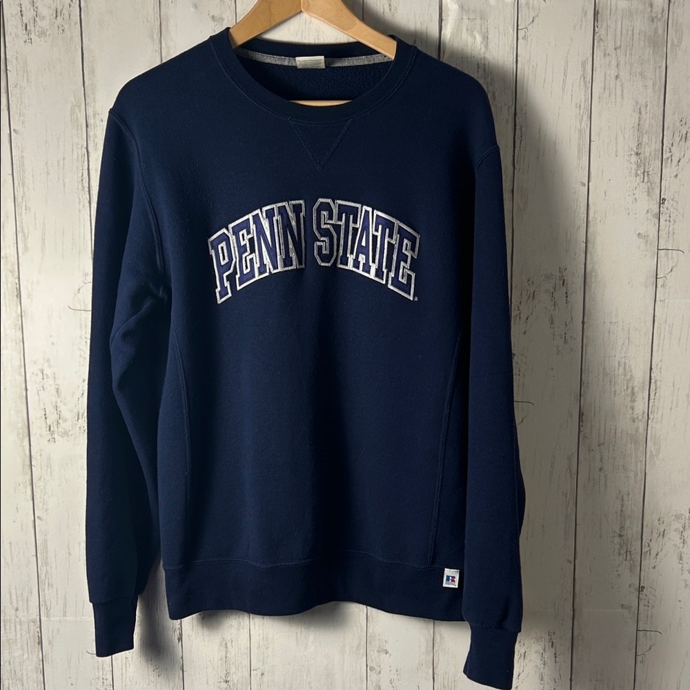 Russell Athletic Penn State University Crewneck Sweatshirt Navy Blue Men’s M